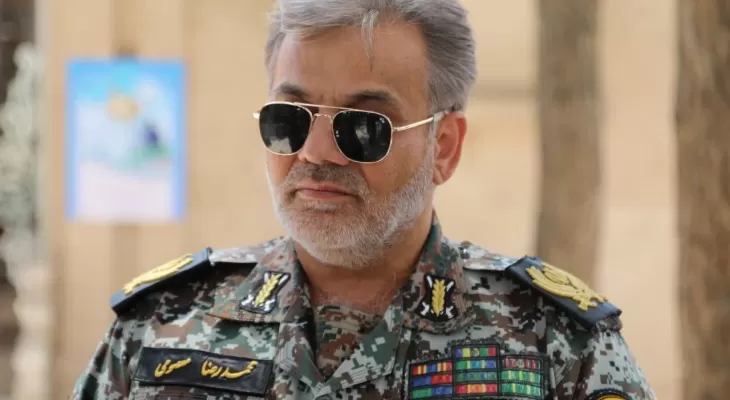 پیام تبریک فرمانده منطقه پدافند هوایی شمال شرق ارتش به مناسبت گرامیداشت چهل و پنجمین سالگرد انقلاب اسلامی