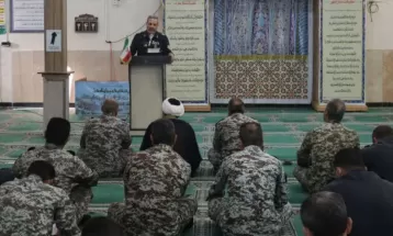 برگزاری روز بزرگداشت بوشهر در منطقه پدافند هوایی جنوب ارتش