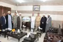 دیدار حجت الاسلام والمسلمین بهمن با فرماندهان نیروی دریایی مستقر در جاسک