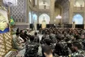 برگزاری حلقه های جهاد تبیینِ کارکنان وظیفه پدافند هوایی شمال شرق در حرم مطهر رضوی