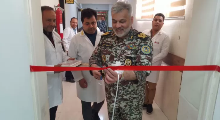 افتتاح بخش رادیولوژی درمانگاه منطقه پدافند هوایی شمال شرق در راستای خدمت رسانی به کارکنان ارتش و مردم مشهد مقدس