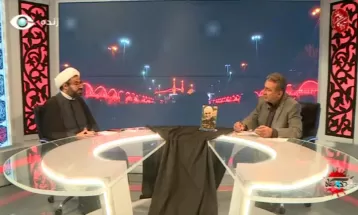 حضور حجت‌الاسلام باقری در برنامه تلویزیونی «خیمه گاه» صدا و سیمای مرکز کیش / عاشورا حماسه ای جاودان در تاریخ بشریت است