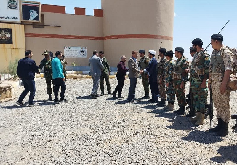 بازدید دانشجویان دوره ۳۳ فرماندهی و ستاد ارتش از مرز ایران، افغانستان و ترکمنستان