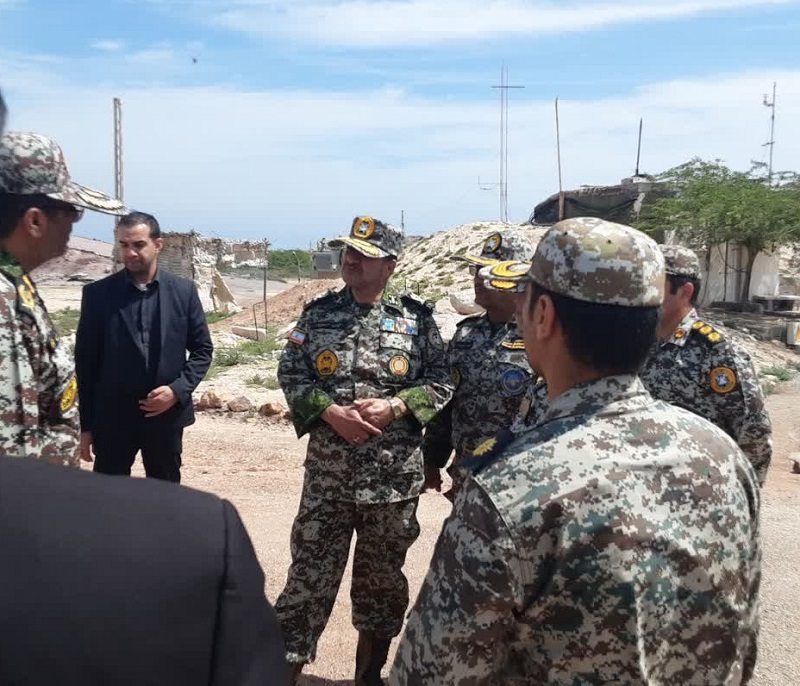 بازدید فرمانده نیروی پدافند هوایی ارتش از جزایر سیری، ابوموسی و تنب بزرگ