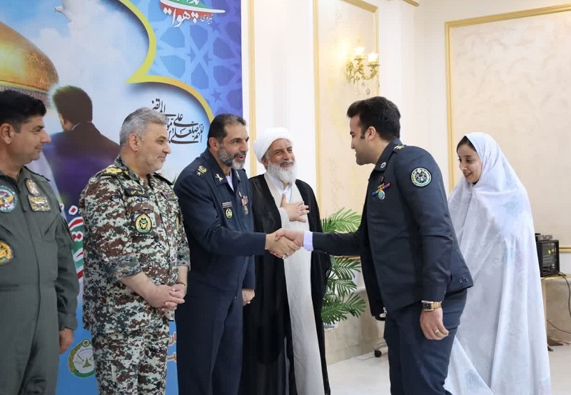  جشنواره زوج های جوان پدافند هوایی ارتش در مشهد پایان یافت