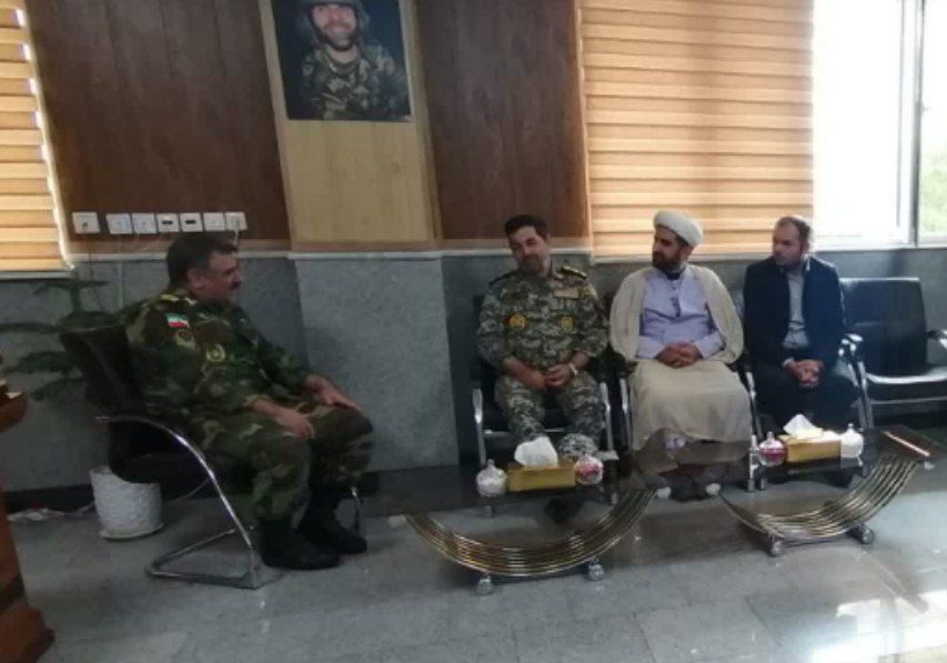 فرمانده گروه پدافند هوایی ارومیه با فرمانده قرارگاه منطقه ای شمالغرب نزاجا دیدار کرد
