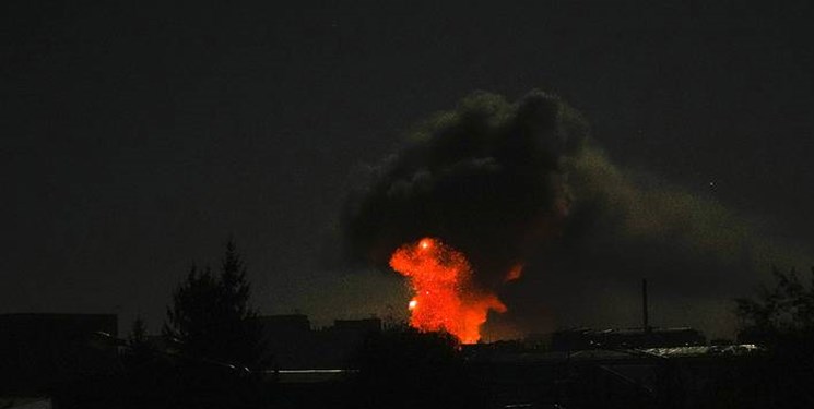 حملات پهپادی و موشکی روسیه به پایتخت اوکراین