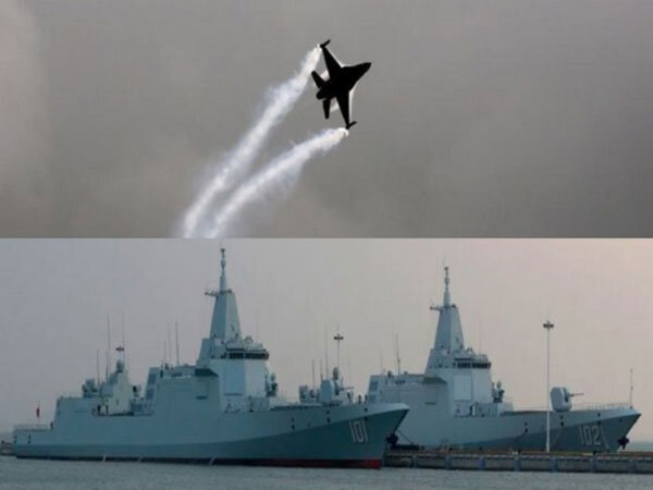 رویت ۱۹ جنگنده و کشتی نظامی چین اطراف جزیره تایوان