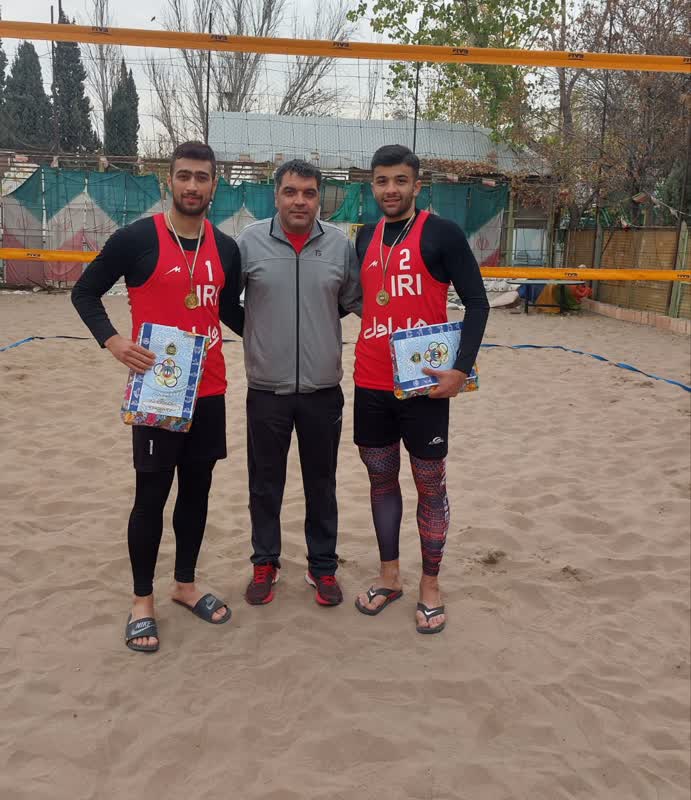 رعد پدافند هوایی منطقه تهران قهرمان مسابقات والیبال ساحلی ارتش شد