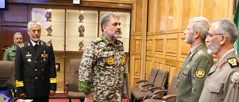 فرمانده قرارگاه مشترک پدافند هوایی خاتم الانبیاء(ص) کشور و نیروی پدافند هوایی ارتش منصوب شد 1 03