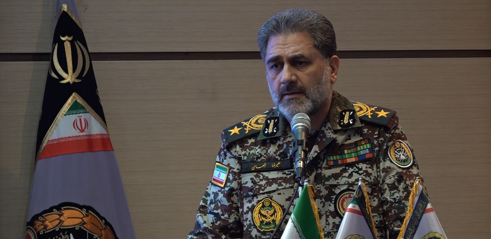 پیام امیر سرتیپ علیرضا الهامی فرمانده قرارگاه مشترک پدافند هوایی کشور 1 Capture
