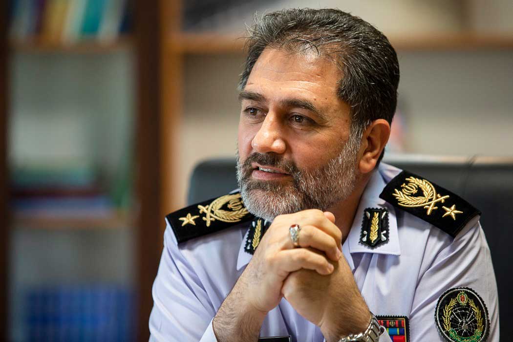 پیام امیر سرتیپ علیرضا الهامی به مناسبت روز خبرنگار 1 General Alireza Elhami 17