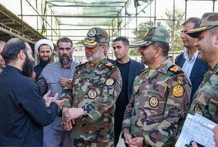 بازدید فرمانده نیروی زمینی ارتش از روند آمادهسازی قرارگاه اطعامهممحله امام رضا(ع)در مشهد 1 news 1786448893